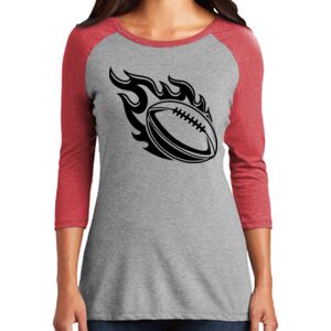 TriBlend Women's 3/4 Raglan Tee Thumbnail