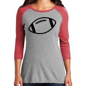 TriBlend Women's 3/4 Raglan Tee Thumbnail