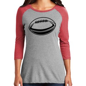 TriBlend Women's 3/4 Raglan Tee Thumbnail