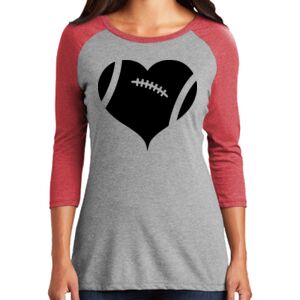 TriBlend Women's 3/4 Raglan Tee Thumbnail