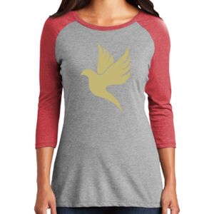 TriBlend Women's 3/4 Raglan Tee Thumbnail