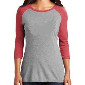 TriBlend Women's 3/4 Raglan Tee Thumbnail