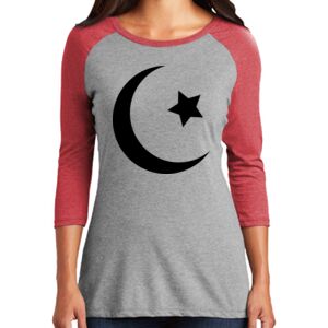 TriBlend Women's 3/4 Raglan Tee Thumbnail