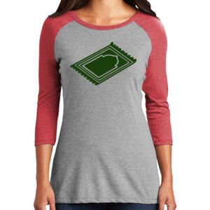TriBlend Women's 3/4 Raglan Tee Thumbnail