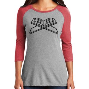 TriBlend Women's 3/4 Raglan Tee Thumbnail