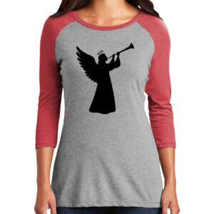 TriBlend Women's 3/4 Raglan Tee Thumbnail
