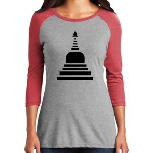 TriBlend Women's 3/4 Raglan Tee Thumbnail