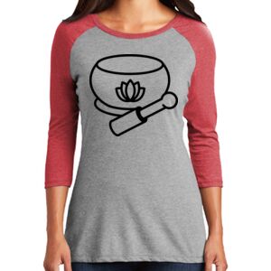 TriBlend Women's 3/4 Raglan Tee Thumbnail