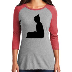 TriBlend Women's 3/4 Raglan Tee Thumbnail