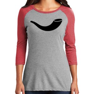 TriBlend Women's 3/4 Raglan Tee Thumbnail