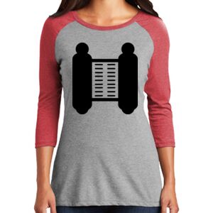 TriBlend Women's 3/4 Raglan Tee Thumbnail