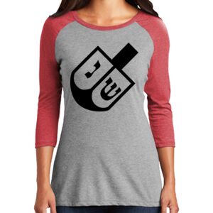 TriBlend Women's 3/4 Raglan Tee Thumbnail