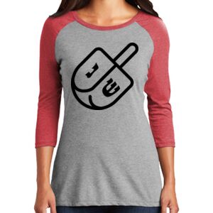 TriBlend Women's 3/4 Raglan Tee Thumbnail