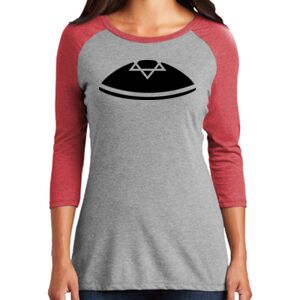 TriBlend Women's 3/4 Raglan Tee Thumbnail