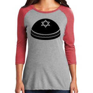 TriBlend Women's 3/4 Raglan Tee Thumbnail