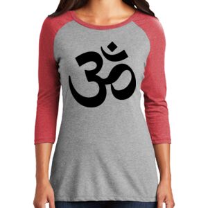 TriBlend Women's 3/4 Raglan Tee Thumbnail