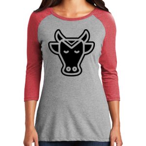 TriBlend Women's 3/4 Raglan Tee Thumbnail