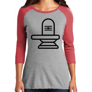 TriBlend Women's 3/4 Raglan Tee Thumbnail