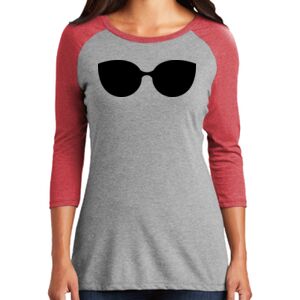 TriBlend Women's 3/4 Raglan Tee Thumbnail