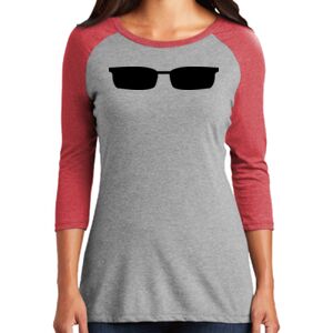 TriBlend Women's 3/4 Raglan Tee Thumbnail