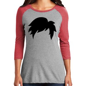 TriBlend Women's 3/4 Raglan Tee Thumbnail