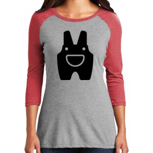 TriBlend Women's 3/4 Raglan Tee Thumbnail