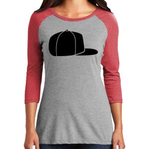 TriBlend Women's 3/4 Raglan Tee Thumbnail