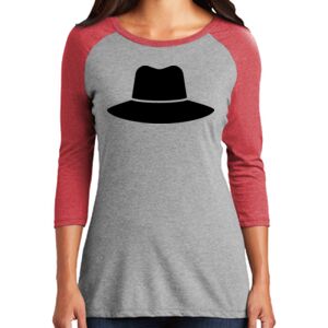 TriBlend Women's 3/4 Raglan Tee Thumbnail