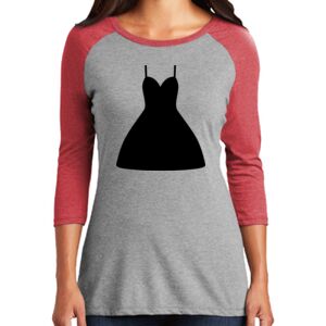 TriBlend Women's 3/4 Raglan Tee Thumbnail
