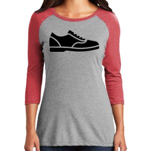 TriBlend Women's 3/4 Raglan Tee Thumbnail