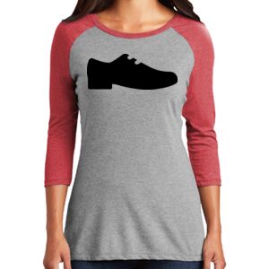 TriBlend Women's 3/4 Raglan Tee Thumbnail