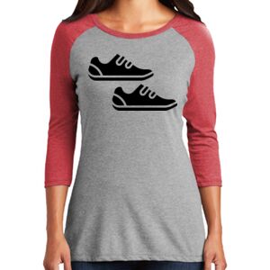TriBlend Women's 3/4 Raglan Tee Thumbnail