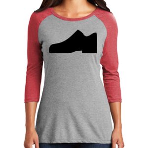 TriBlend Women's 3/4 Raglan Tee Thumbnail