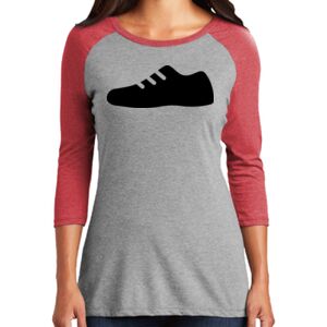 TriBlend Women's 3/4 Raglan Tee Thumbnail