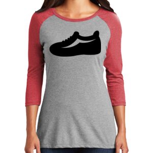 TriBlend Women's 3/4 Raglan Tee Thumbnail