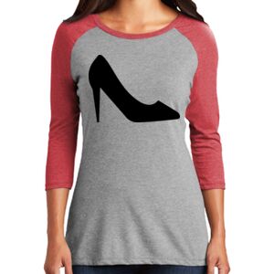 TriBlend Women's 3/4 Raglan Tee Thumbnail