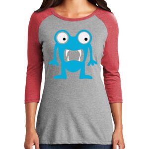 TriBlend Women's 3/4 Raglan Tee Thumbnail