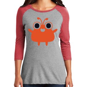 TriBlend Women's 3/4 Raglan Tee Thumbnail