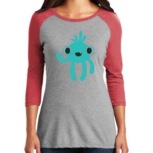 TriBlend Women's 3/4 Raglan Tee Thumbnail