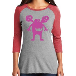TriBlend Women's 3/4 Raglan Tee Thumbnail