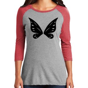 TriBlend Women's 3/4 Raglan Tee Thumbnail