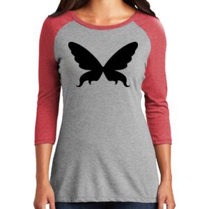 TriBlend Women's 3/4 Raglan Tee Thumbnail