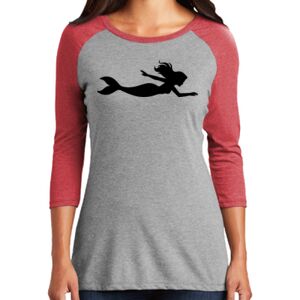 TriBlend Women's 3/4 Raglan Tee Thumbnail