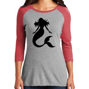 TriBlend Women's 3/4 Raglan Tee Thumbnail