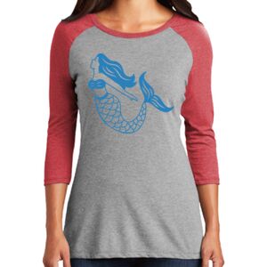 TriBlend Women's 3/4 Raglan Tee Thumbnail