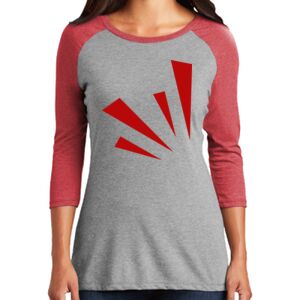TriBlend Women's 3/4 Raglan Tee Thumbnail