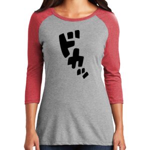 TriBlend Women's 3/4 Raglan Tee Thumbnail