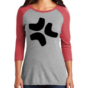 TriBlend Women's 3/4 Raglan Tee Thumbnail