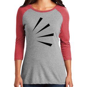 TriBlend Women's 3/4 Raglan Tee Thumbnail