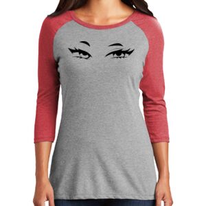 TriBlend Women's 3/4 Raglan Tee Thumbnail